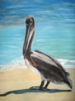 Pastels gras sur papier