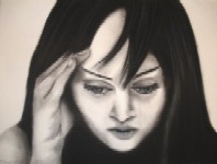 technique mixte sur papier