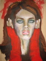 Acrylique sur carton